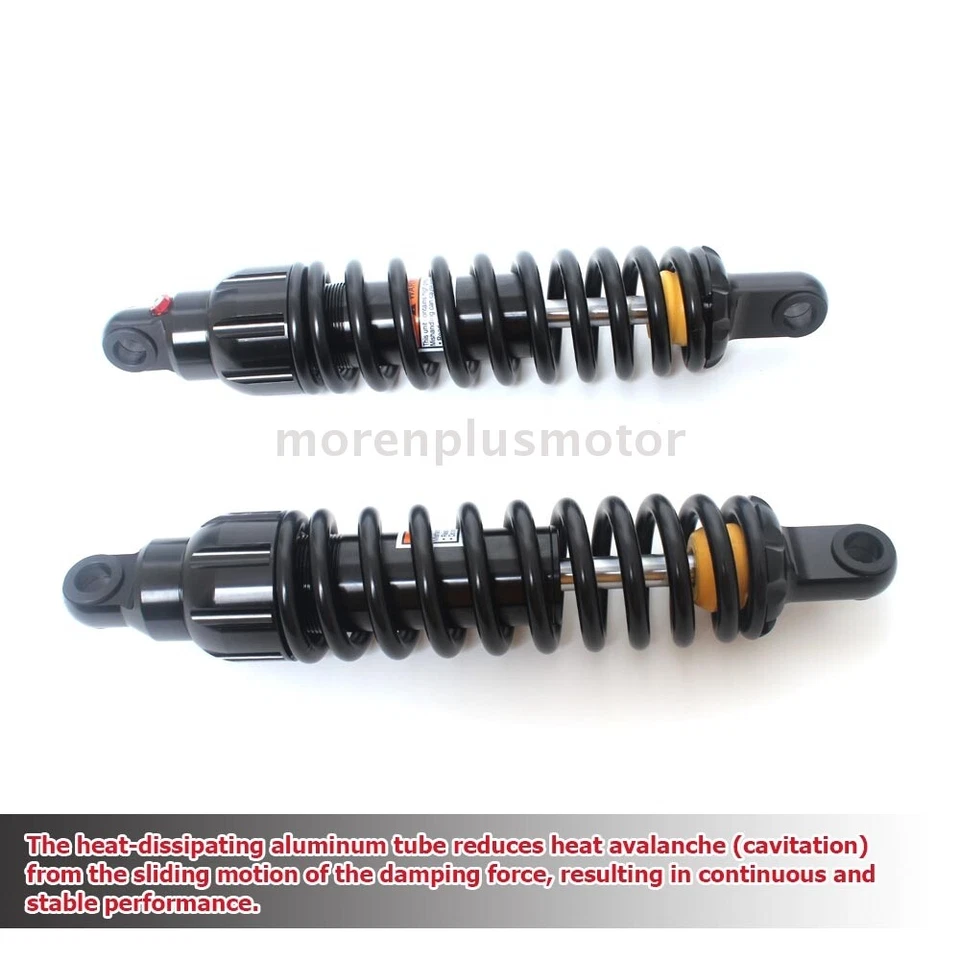 Rear Shock Absorbers 13" Fit For Harley Touring Electra Glide Road Glide FLTR - Image 2 of 4