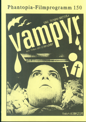 PHANTOPIA Filmprogramm Nr. 150 - Vampyr (04 Seiten)
