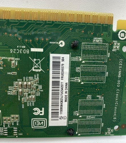 Lenovo FRU03X6579 NVIDIA GeForce 605 1GB DDR3 PCIe 2.0 x16 Video Graphics Card - Picture 4 of 4