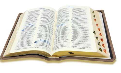 Biblia Chica Reina Valera 1960 Piel ABBA Genuina 100% - Foto 84 di 87