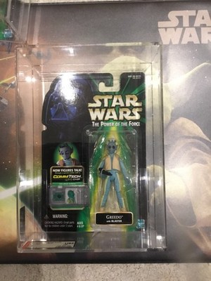 STAR WARS PotF2 MOC GREEDO Comm Tech AFA U85