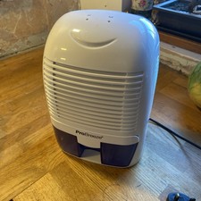 ProBreeze Mini Dehumidifier 1500ml Capacity Lightweight 500ml/Day White -FPL -CP