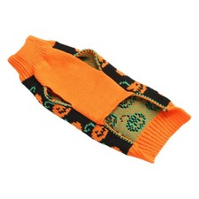_Dog Halloween Sweater Multi Pumpkin Face Dog Winter Clothes For Pet