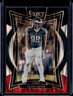 2024 Panini Select Jalen Carter Concourse Black and Red Prizm Shock #65 Eagles