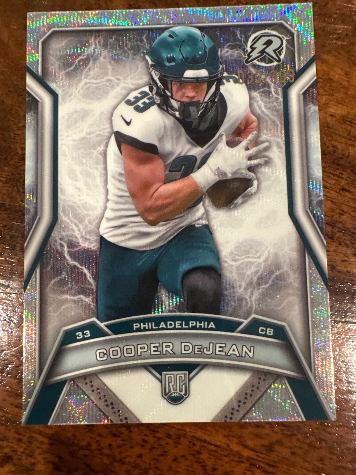 2024 Topps Resurgence - Rookies Cooper DeJean #179 Surge Refractor /399 (RC)