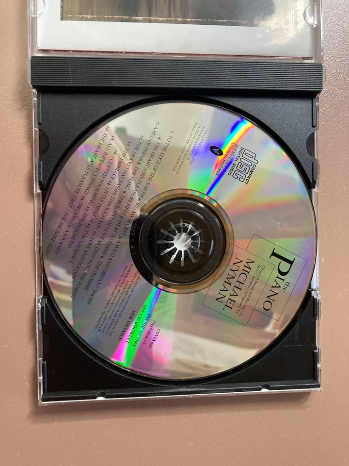 THE PIANO - Michael Nyman - Original Movie Music - Jane Campion - 1993 - CD 💿 - Image 4 of 4