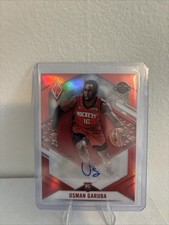 2021-22 Panini Chronicles - Phoenix Rookie Auto Usman Garuba #PRA-USM Red (AU 