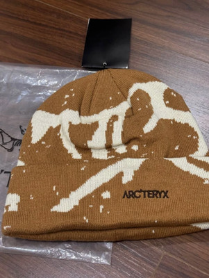 Arc'teryx Grotto Toque Beanie Brown Wool Knit Unisex Winter Ski Hat NWT