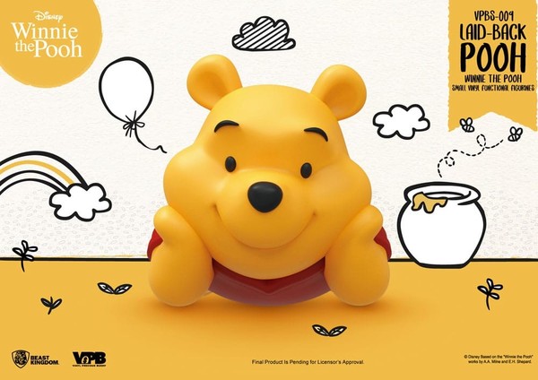 Winnie The Pooh Kleine Vinyl-Bank Entspannter Winnie 17 Cm Beast Kingdom Toys-image