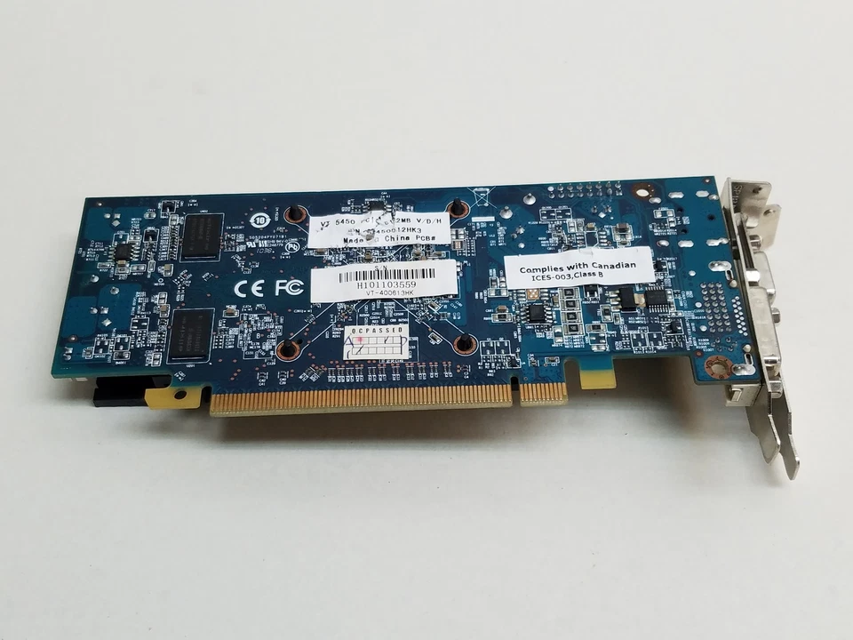 VisionTek Radeon HD 5450 512 MB DDR3 PCIe x16 Scheda Video A Basso Profilo - Immagine 3 di 3