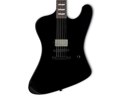 ESP LTD Phoenix-201 Electric Guitar - Black w/Rosewood Fingerboard - B-Stock