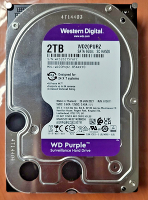 Western Digital WD Purple 2TB 3.5
