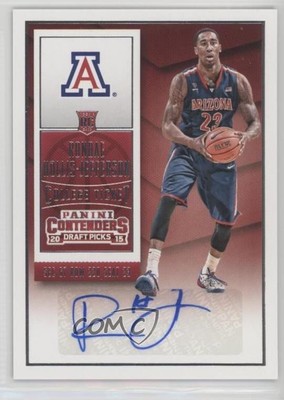 2015-16 Panini Contenders Draft Picks Rondae Hollis-Jefferson Rookie Auto RC 0v1