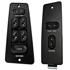 Ford Mustang Convertible Window Master Switch Bezel & Lock 1987-1993