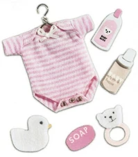 Jolee Boutique Dimensional Scrapbook Stickers Baby Girl Outfit