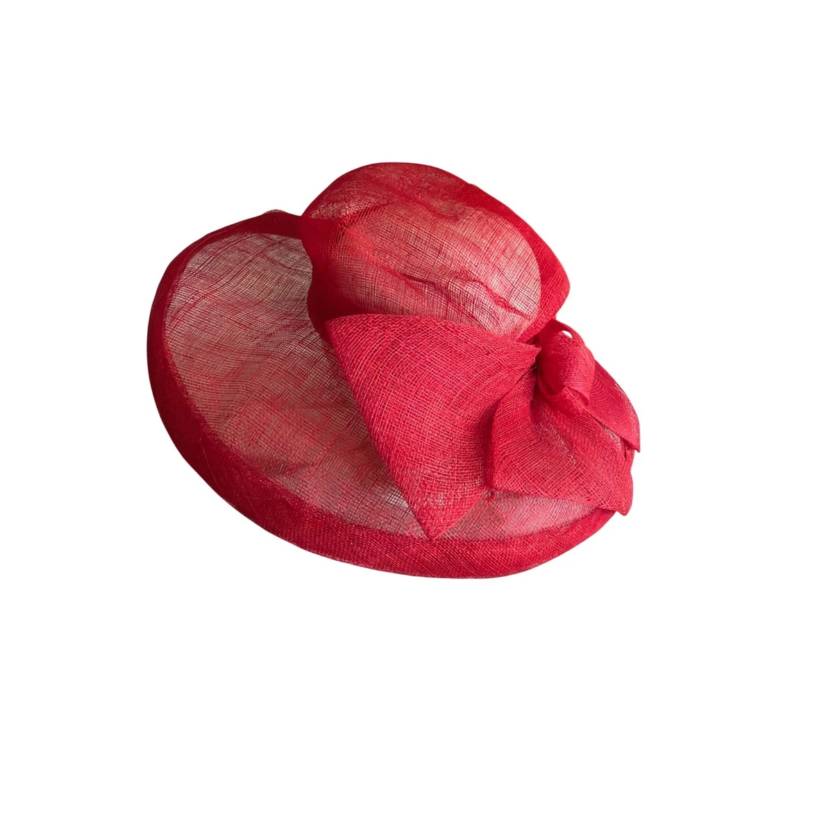 Sinamay Red Formal Hats for Women for sale | eBay