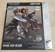 Joytoy Warhammer Escala 1/18 Lobos Espaciales Hvarl Hoja Roja Modelo Figura Nuevo Sellado