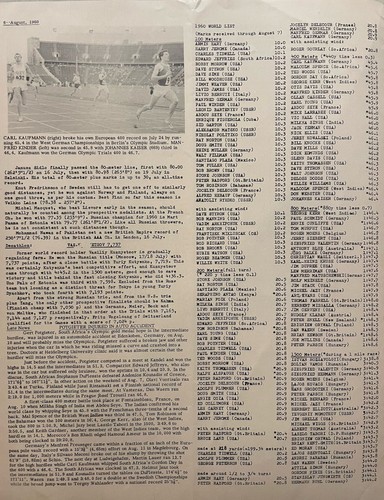 1960 Track and Field News August Women’s Olympic Trials, Olympic Pre-Meet - Picture 10 of 24
