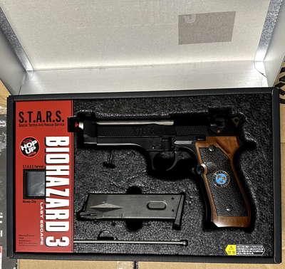 Edge Samurai Remake: 3 Evil Resident 3 EDGE改　BIOHAZARD SAMURAI Pistol Mods Black In Jill & トイガン