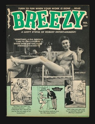 Breezy Feb 1957 Humorama Dan DeCarlo Bill Wenzel Jefferson Machamer Cartoons