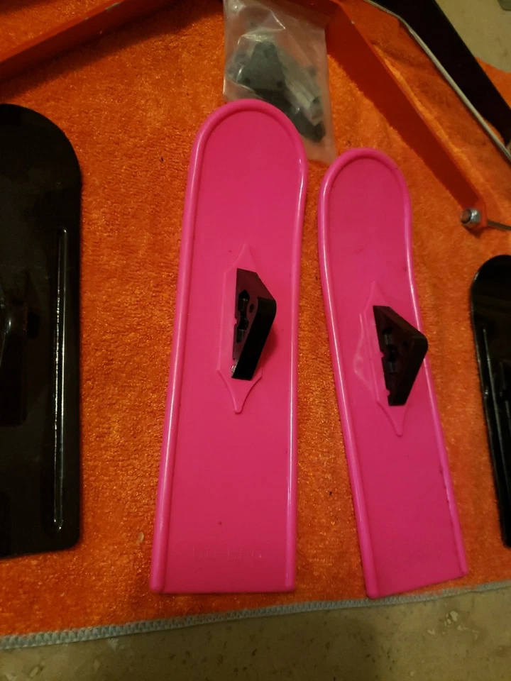 Lot Of 7 Ski For RC Plane - Airplane Ski's With Struts - Image 3 of 4