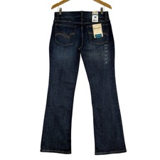 NEW Wrangler Boot Cut Denim Blue Jeans Womens Size 9X32 Denim Regular