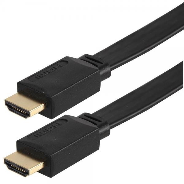 Techly Cavo HDMI High Speed con Ethernet A/A M/M Piatto 3 metri