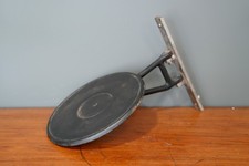 Vintage Iron Swing Out Stool Workbench Industrial Kitchen island desk Antique