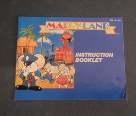 Mappy-Land NES CIB w/ Box, Manual, Styrofoam (Nintendo Entertainment System)