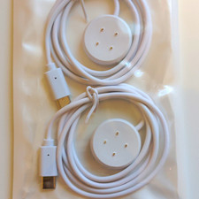 2-Pack Magnetic Smart Watch Charging Cable USB-C, White Universal