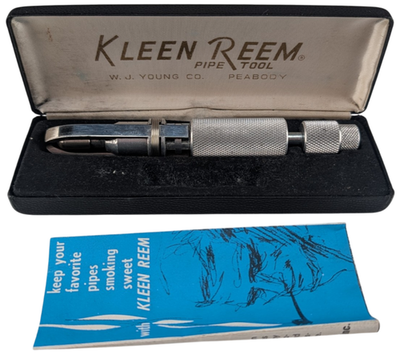#ad #ad Vintage Kleen Reem W.J. Young Co Peabody Pipe Reamer Tool Case Booklet $49.97