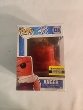 Funko Pop! Anger Entertainment Earth Exclusive Disney Pixar #136