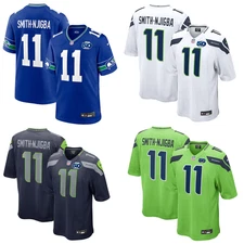 MEN Jaxon #11 Smith-Njigba 50th Season Game Stitched Jersey All Colors