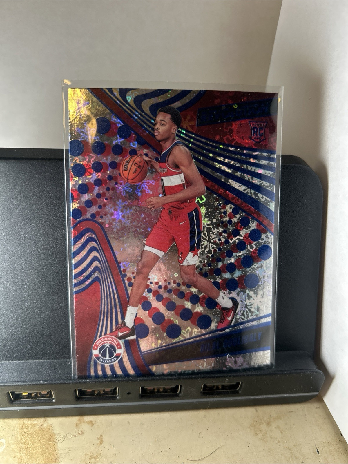 2023-24 Panini Revolution - Rookies #119 Bilal Coulibaly (RC) Winter Wizards