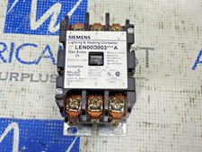 Siemens LEN00B003***A Contactor 20Amp 3 Pole 480/277V 3PH 110/120V Coil
