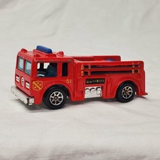 Vintage 1976 HOT WHEELS Fire Eater Truck Engine 51 Red Nice Condition