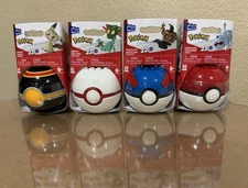 Mega Construx Pokemon Series 22 Mimikyu, Dreepy, Greavard, Phantump Set of 4