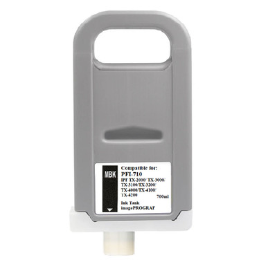 PFI710 MBK Matte Black Ink Cartridge fit Canon IPF  TX- 2000 TX-3000 TX-3100
