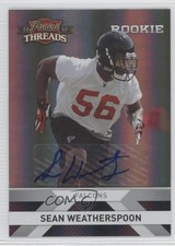 2010 Panini Threads Rookie Silver Signatures 94/499 Sean Weatherspoon Auto 0a1