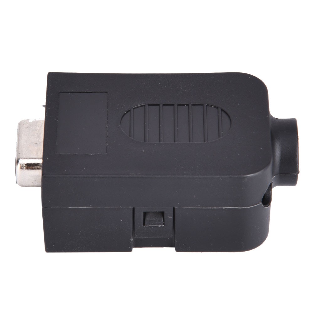 2Pcs DB9 9Pin Screw Type Serial To Terminal Female Connector Adapter With Case