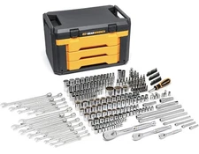 GearWrench 12 Point Mechanics Tool Set in Storage Box - 243 Pieces