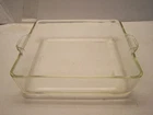 Vintage Pyrex Made in  USA 222 AA-17 Made in USA 8x8 Square Clear Baking Dish