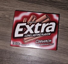 1x WRIGLEY's Extra Cinnamon Sugarfree Gum 15 sticks of Gum - BB Oct 2025