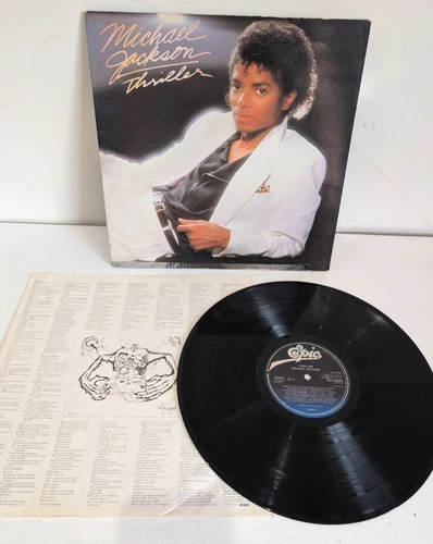Michael Jackson Thriller 1982 UK 1st Press Vinyl LP EPC 85930 A1/B1 Gatefold