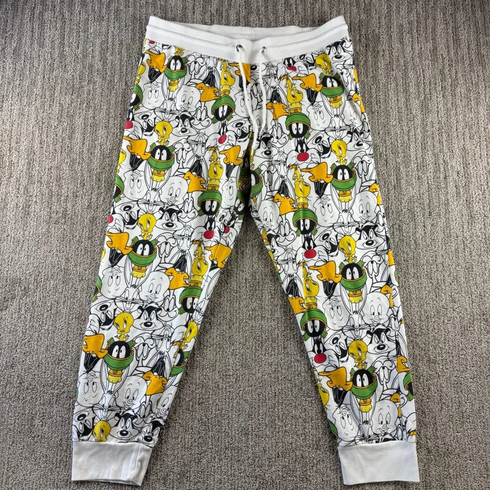 Pantalones Looney Tunes 1X Niños Dibujos Animados Bugs Bunny Piolín Marvin Impresos Informales Foto 2 de 4