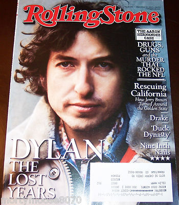 Bob Dylan The Lost Years Issue #1191 September 12, 2013  Rolling Stone Magazine