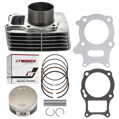 Honda TRX250EX Top End Rebuild Kit Wiseco Piston Std Cylinder Gaskets 2001-2008 - Picture 13 of 24