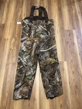 Vintage Distress Bone Dry Overalls Mens Size 11 Camo Hunting Bibs Neoprene