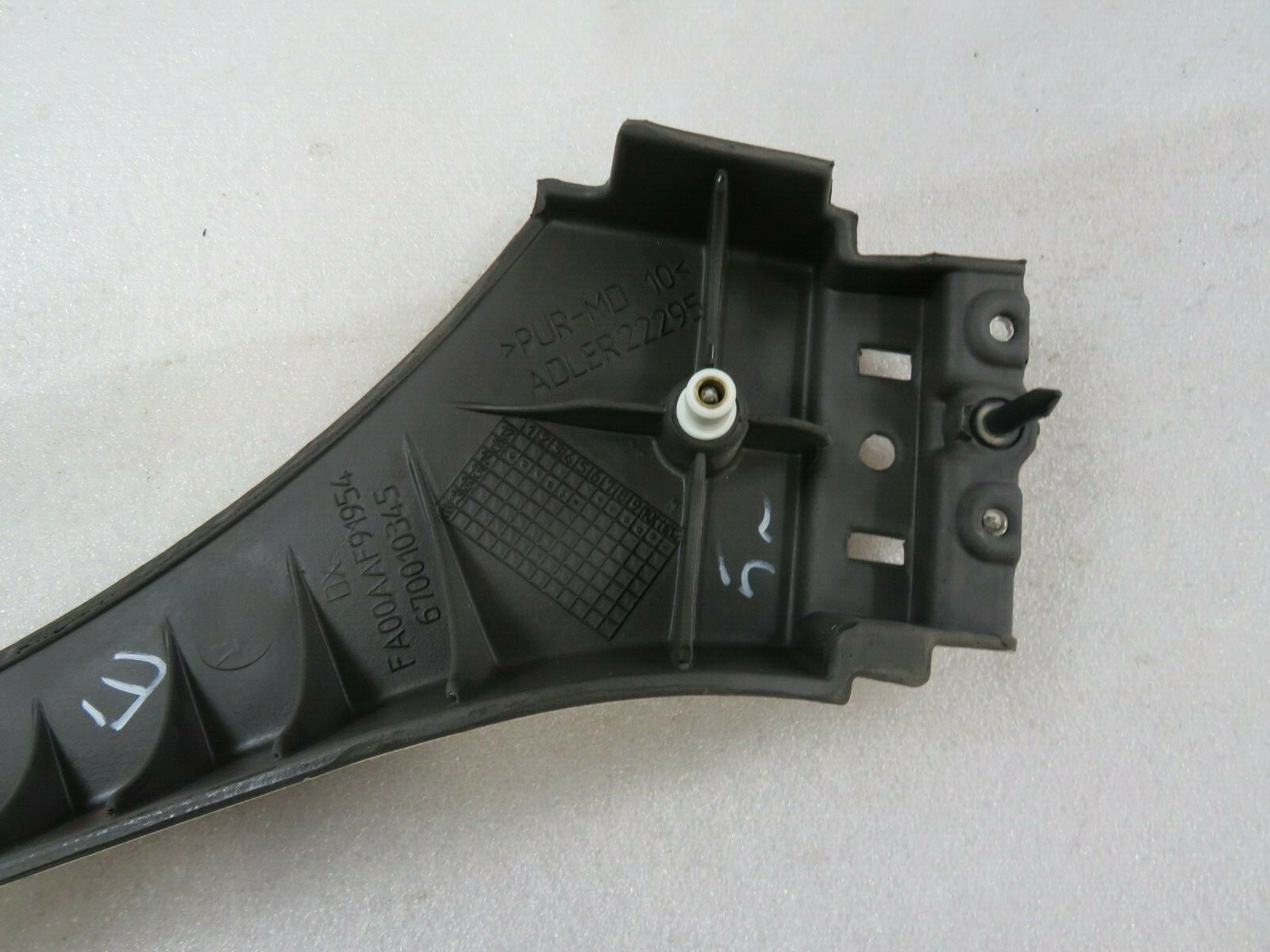 Maserati Quattroporte, RH, Right Lower C-Pillar Trim Panel, Used, P/N  670013358
