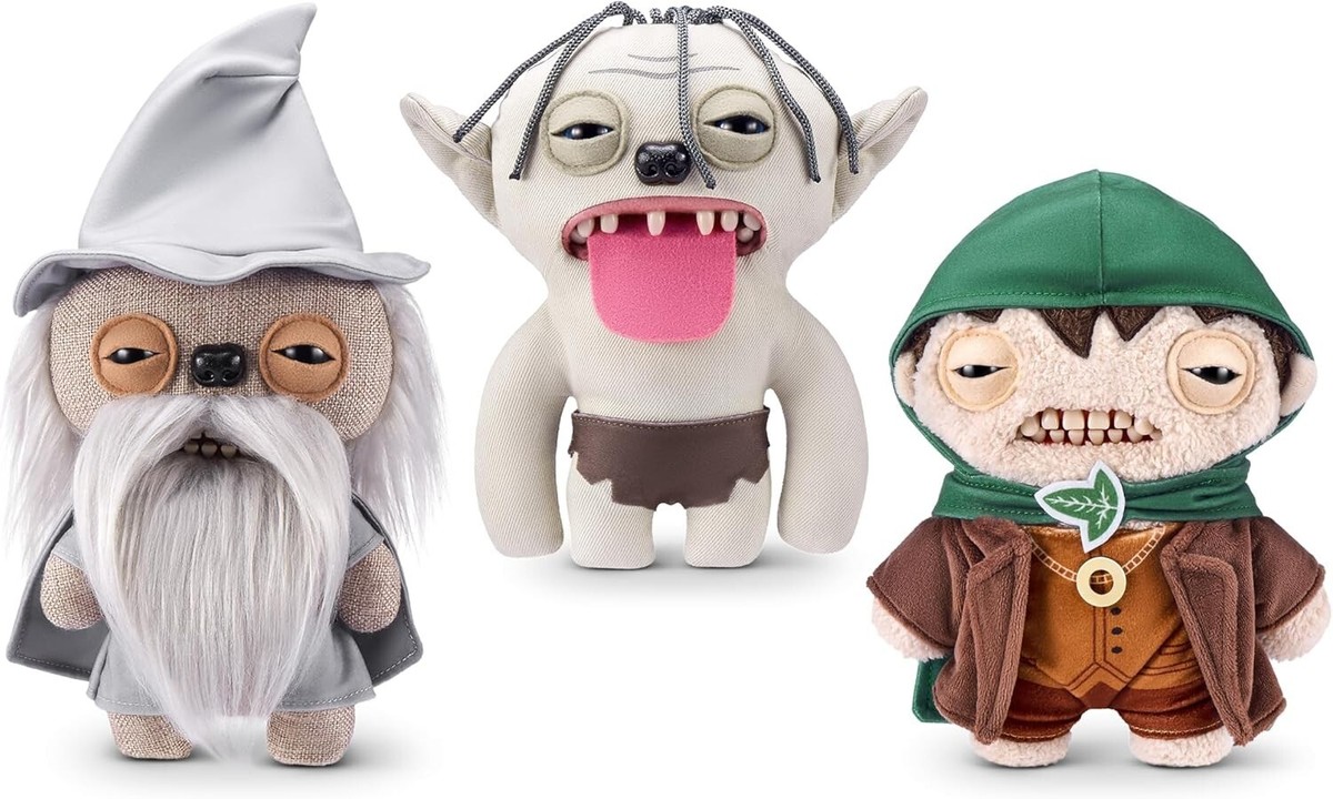 FULL SET Fuggler Lord of the Rings by ZURU- Gollum, Gandalf